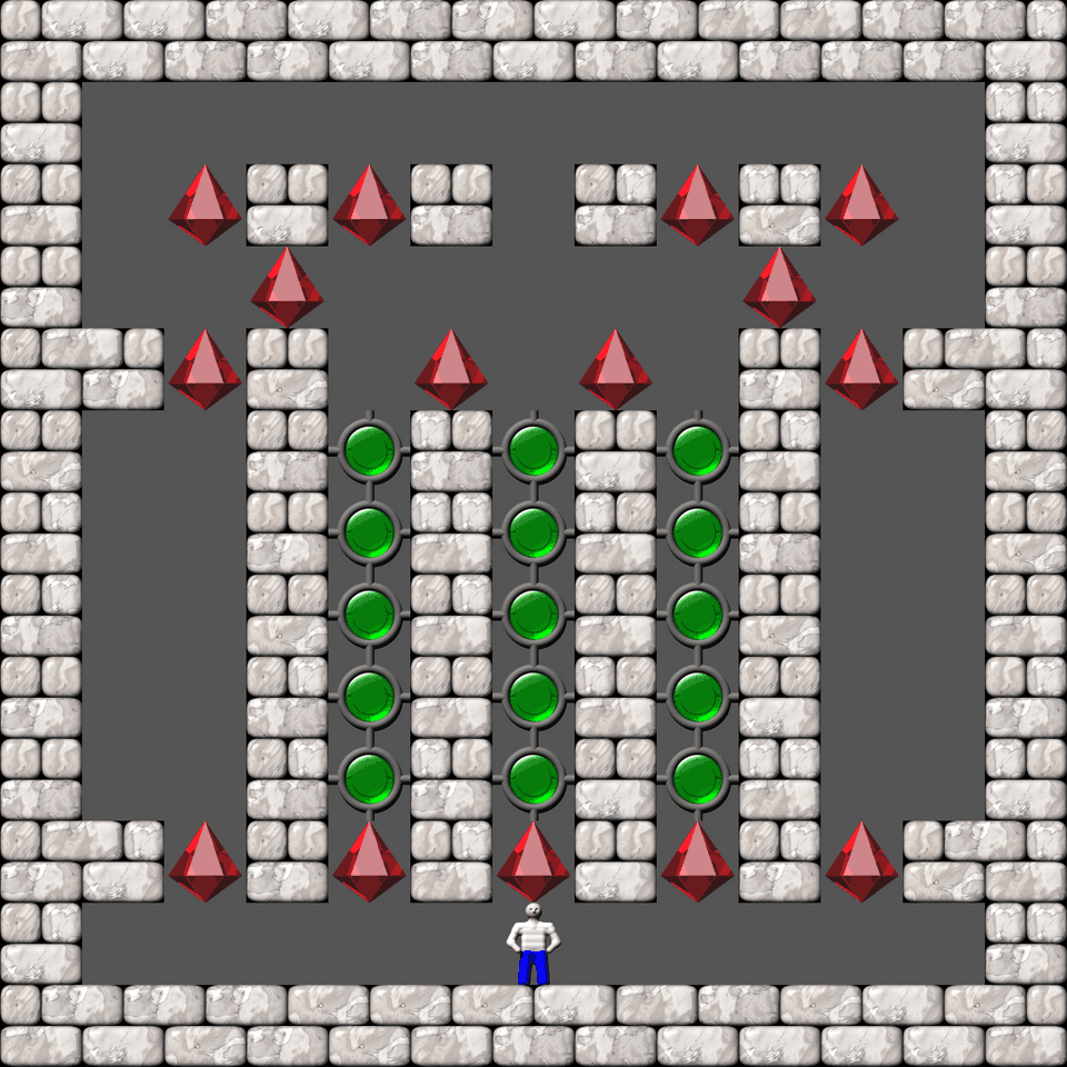 Сокобан Cubes & Tubes уровень 8